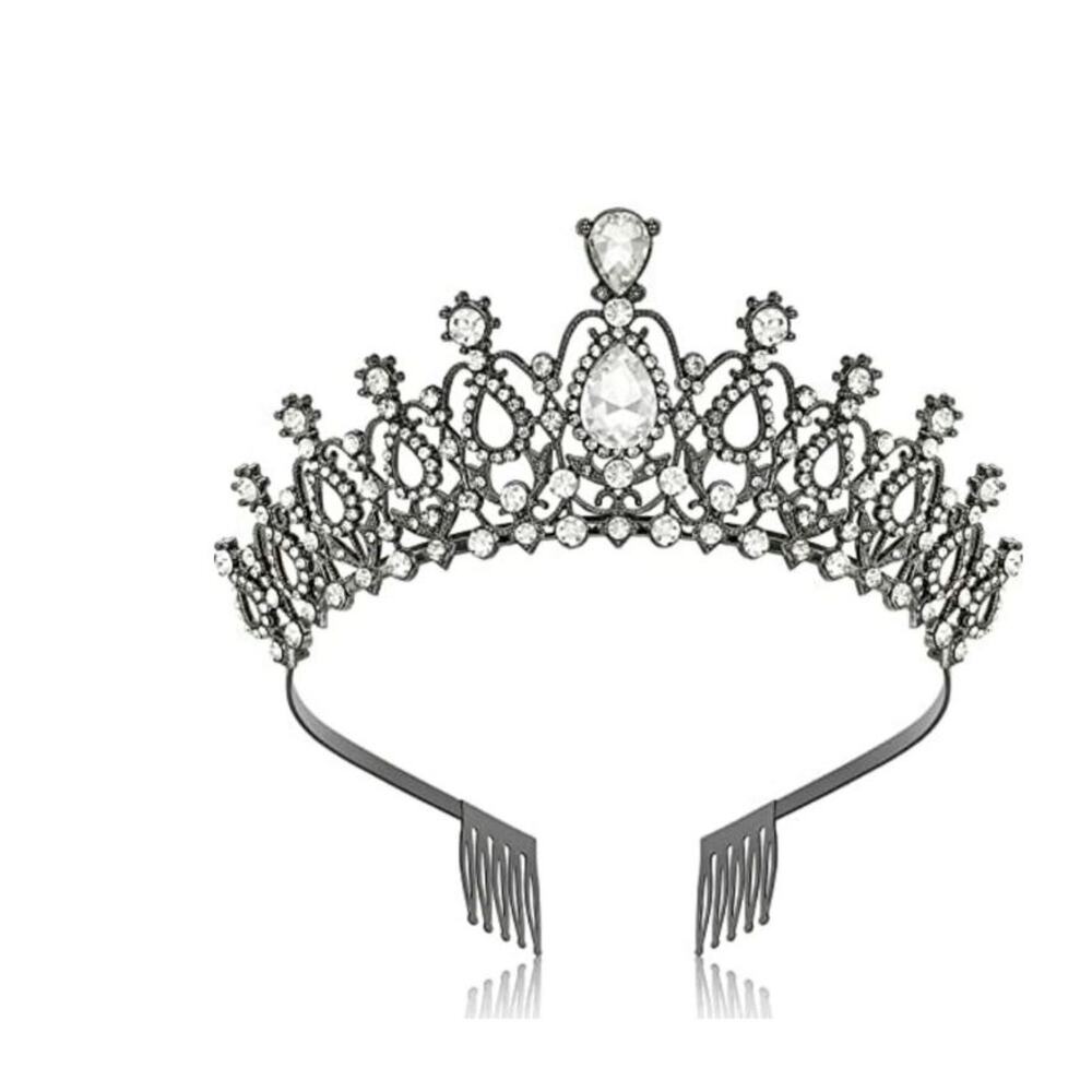 Elegant Rhinestone Tiara - Bridal, Prom, & Princess Crown